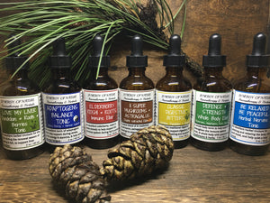 Organic Elixirs, Tonics, Bitters & Tinctures