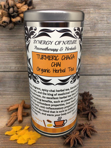 Turmeric Chaga Chai Organic Herbal Tea