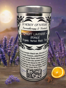 Midnight Lavender & Orange Organic Herbal Black Tea